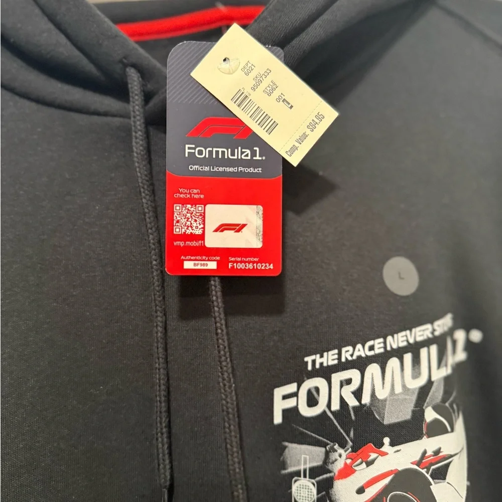 Formula 1 Black Performance Jacket NWT - Picture 4 of 6